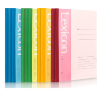 得力(deli) 7658 无线装订10本A4/60张软抄本记事本 工作笔记本子文具办公用品