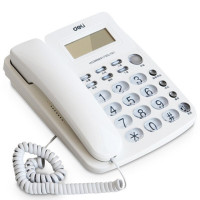 得力787电话机(白)