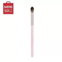 名创优品(miniso) 小布丁超柔软化妆刷套装散粉眼影高光遮瑕修容刷[大号眼影刷]
