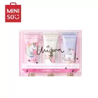 名创优品(miniso) 独角兽滋润香水手霜套盒保湿滋润保养怡人修护[30g*3]