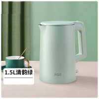 富光电热水壶烧水壶大容量家用304不锈钢电热一体自动断电开水壶