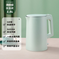 富光电热水壶烧水壶大容量家用304不锈钢电热一体自动断电开水壶