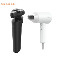 小适效率护理套装(电动剃须刀+便携吹风机)