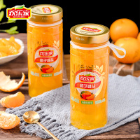 欢乐家 橘子罐头460g*3瓶 方便速食糖水新鲜水果大玻璃瓶休闲零食品
