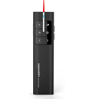 诺为 N99L 液晶屏led激光笔 无线演示器 PPT翻页笔充电 投影笔 Spotlight 红光