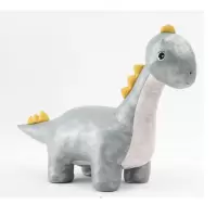 动物造型恐龙凳子烫金绿色恐龙