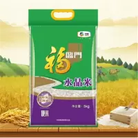 福临门 XZ 水晶米5kg/袋 10斤 大米 粳米 粮油 中粮出品