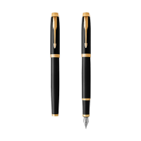 派克(PARKER) 2015IM纯黑丽雅金夹 墨水笔