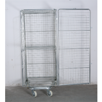 一利 仓储笼折叠铁框1100*800*1700/可以拆装/含门 gk