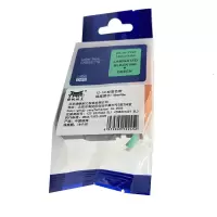 扬帆耐立(YFHC) TZ-741标签色带(绿底黑字/18mm) 适用兄弟热转印标签机