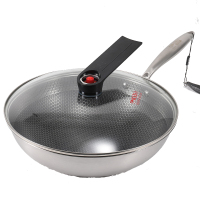 康巴赫五代微压304蜂窝炒锅 CMY32A1