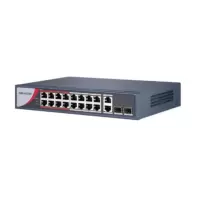 海康威视(HIKVISION)16口百兆轻网管交换机 ZM
