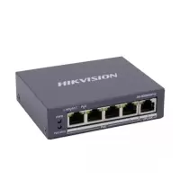 海康威视(HIKVISION)5口全千兆PoE交换机DS-3E0505SP-E ZM