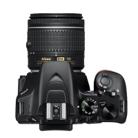 尼康 (Nikon) 入门级相机/小白照相机，，家用旅游相机/照相机，数码单反相机 尼康d3500(18-55) GD