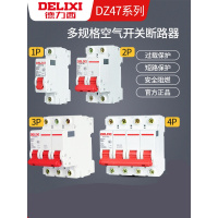 德力西 DZ47S 2P空开开关 40A单相总闸开关空开断路器（一个装）