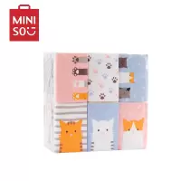 名创优品(miniso) 可爱卡通手帕纸3层18包纸巾面纸餐巾纸小包随身装