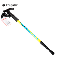 TP3906 登山杖户外铝合金三节伸缩T型手杖野营徒步爬山老人拐登山杖