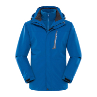 TP8321 冲锋衣男款两件套防风防水户外服保暖透气纯色三合一工作服外套