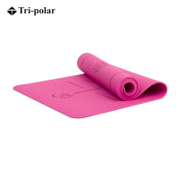 TP1508 瑜伽垫健身房TPE体位线瑜伽垫运动垫防滑健身垫送网包