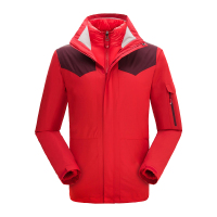 TP8318 冲锋衣户外防风防水可拆卸薄款羽绒服防寒服保暖羽绒内胆冲锋衣