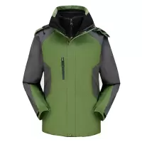 TP8320 冲锋衣户外服装男款两件套冲锋衣防水保暖防寒工作服登山服