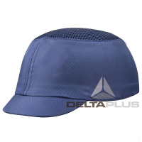 代尔塔 Delta 102030-BM 3厘米帽檐PU涂层聚酰胺轻型防撞帽（藏青色）(包装数量 1顶)
