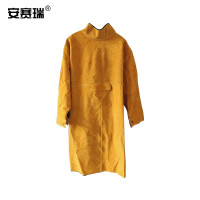 安赛瑞 牛皮电焊工作围裙(带袖)牛皮带袖电焊围裙 电焊反穿工作衣 电焊阻燃围裙 39951
