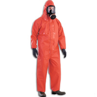 代尔塔 Delta 401020-L COMBI71 红色液密中型防化服-L(包装数量 1套)