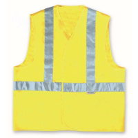 代尔塔 Delta 404402JA-L 梭织荧光马甲 黄色(包装数量 1件)