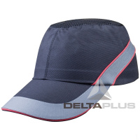 代尔塔 Delta 102110-NO 7厘米帽檐PU涂层聚酰胺轻型防撞帽(黑色)(包装数量 1顶)