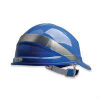 代尔塔 Delta 102018-BL DIAMOND V 钻石5型ABS蓝色绝缘安全帽(包装数量 1个)