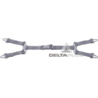 代尔塔 Delta 102015 DYNAMIC JUGALPHA 四点式Y型带保护托可调节弹性下颌带