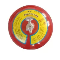俊烨 4kg悬挂干粉灭火器4公斤灭火器FZX-APT4/1.2 吊挂温感自曝干粉球型灭火自动装置
