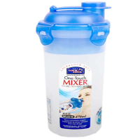 乐扣乐扣 塑料杯便携茶杯470ml蓝色 HPL931N