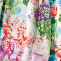 富安娜(FUANNA) 珊瑚绒毯 花香四溢(单位:件)(BY)