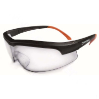 霍尼韦尔 Honeywell 110110 S600A亚洲款流线型防护眼镜,黑色镜框,透明镜片(包装数量 1副)