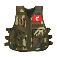 三清 140cm 迷彩马甲防弹战术背心 迷彩绿
