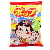 不二家果味棒棒糖(蜜桃+葡萄+哈密瓜+香橙)125g*2