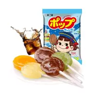 不二家清爽型棒棒糖(可乐+柠檬+香橙+哈密瓜)125g*2