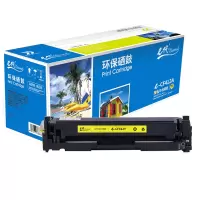 e代经典 适用惠普HP 452dn硒鼓黄色 M477nw M377nw打印机 CF412A硒鼓