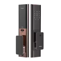 凯 迪 仕(Kaadas)智能锁K100全自动推拉式指纹锁家用防盗门锁磁卡锁电子锁密码锁防猫眼锁