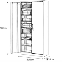 文件柜办公柜钢制铁皮柜资料柜档案柜储物柜财务凭证柜文件柜加厚款