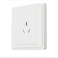 德顿 86型墙壁16A电源三孔插座面板家用空调热水器开关3孔