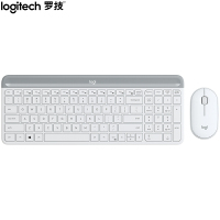 罗技(Logitech) MK470无线键鼠套装 白色