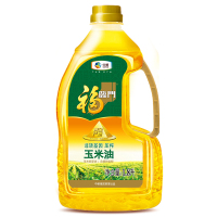 中粮福临门 食用油 黄金产地 非转基因压榨一级玉米油1.8L