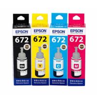 爱普生EPSON原装墨水T6721适用L383/380/360/1300/130/313 原装四色墨水、黄色墨水