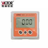 胜利仪器 数显角度仪角度规条式水平仪 三面带磁数显倾角盒 VICTOR 5003