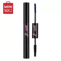 名创优品(miniso) 彩虹雨衣双色睫毛膏魅力双色[蓝黑*1]