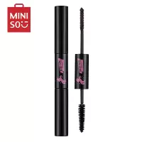 名创优品(miniso) 彩虹雨衣双色睫毛膏魅力双色[粽黑*1]