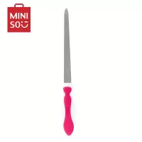 名创优品(miniso) 索林根修甲锉修甲棒去除甲垢易清洗[粉白]